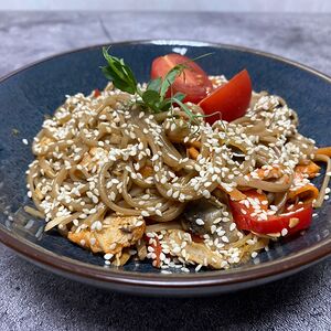 Соба с овощами