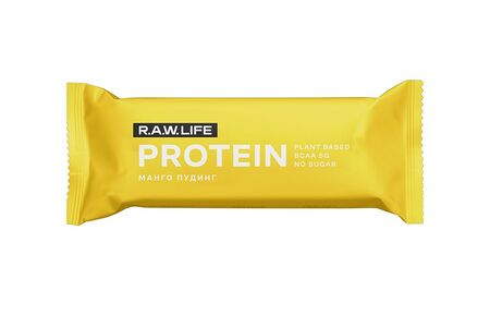 Батончик Rawlife Protein манго пудинг