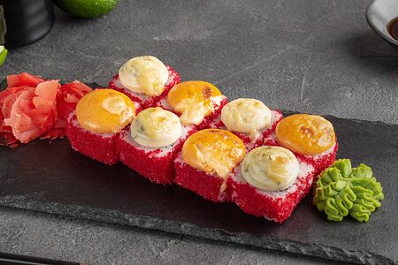 Горячая Калифорния с лососем