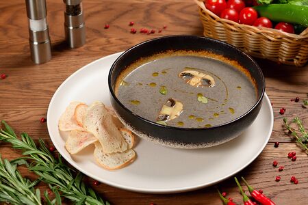 Крем-суп грибной