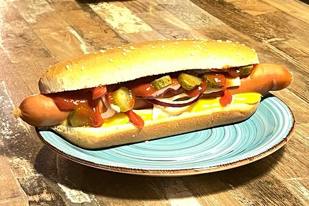 Стандартный хот-дог по-Маслоу