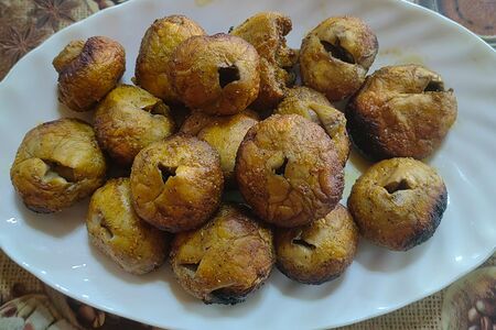 Шашлык из шампиньонов