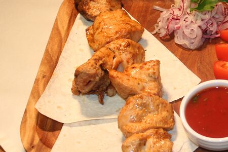 Шашлык из курицы