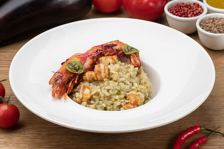 Ризотто с лангустинами