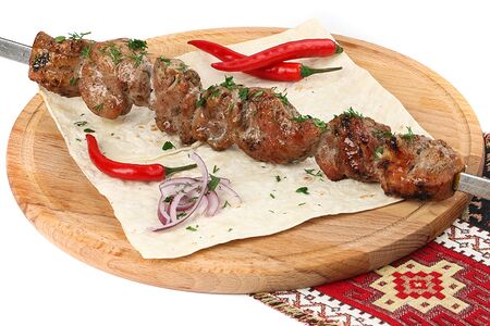 Шашлык из cвинoй шеи