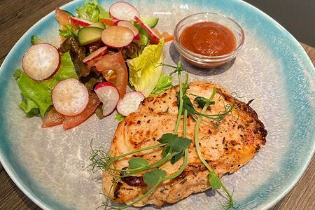 Стейк из куриного филе