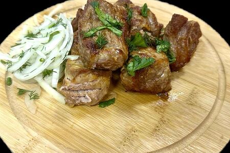 Шашлык из cвинoй шеи