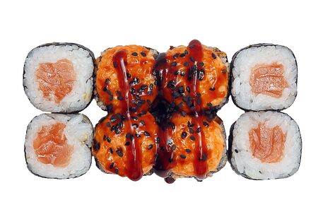 Запеченный с лососем