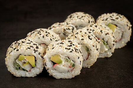 Калифорния с кунжутом