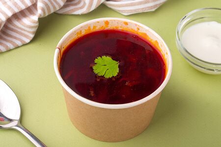 Борщ с говядиной