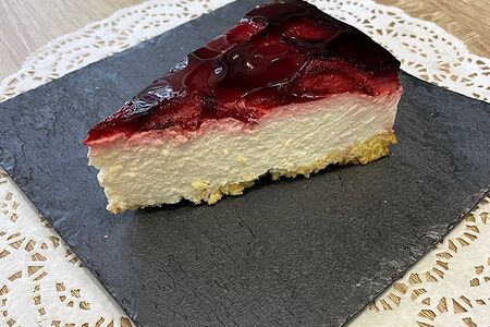 Чизкейк клубника