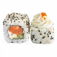 Фиш-ролл с лососем