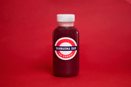 Морс из черной смородины собственного приготовления