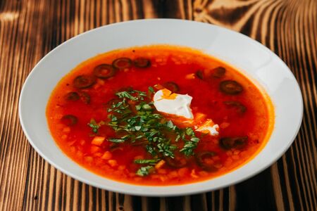 Солянка сборная мясная