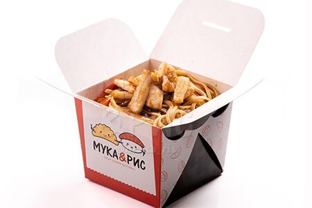 Лапша с курицей