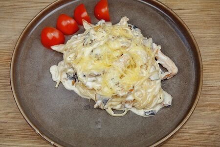 Паста с цыпленком