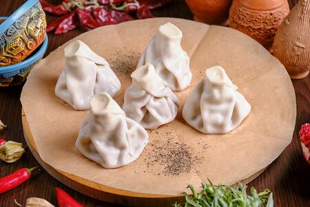 Хинкали с говядиной