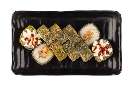 Сяке темпура маки