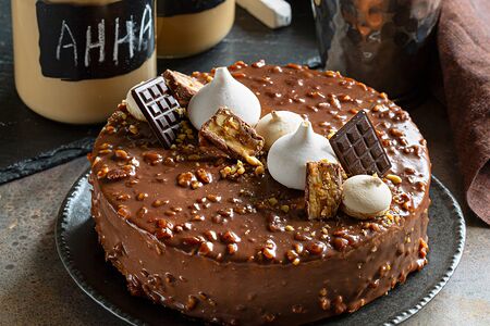 Торт Шоколадный грильяж