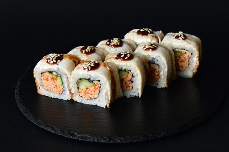 Острый Дракон с крабом