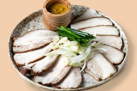 Тарелка с салом