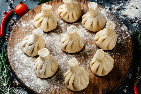 Хинкали с рыбой