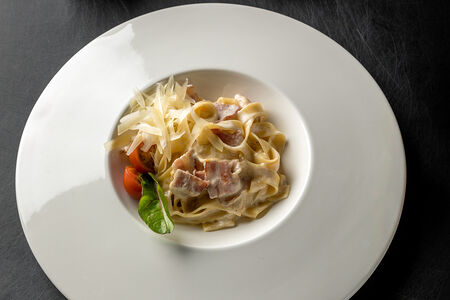 Карбонара с беконом