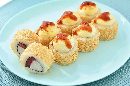 Запечённый с курицей и томатом Big