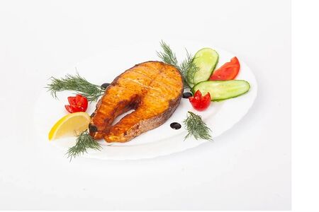 Стейк из семги