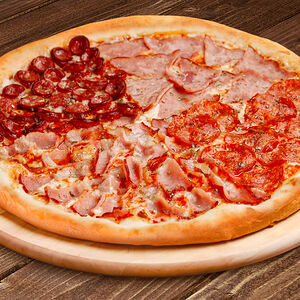 Пицца Четыре синьора 30 см на тонком тесте