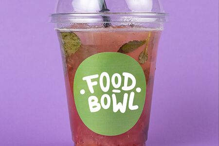 Лимонад клубника-банан собственного приготовления