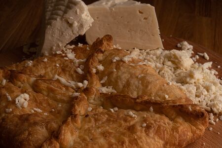 Хачапури слоеный