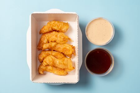 Креветки темпура