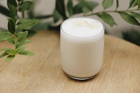 Банановый молочный коктейль