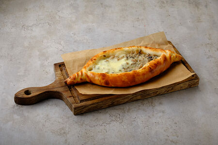 Лодочка плыви с курицей и грибами