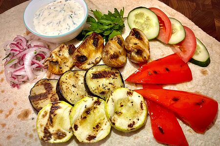 Овощи гриль