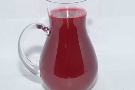 Морс клюквенный собственного приготовления