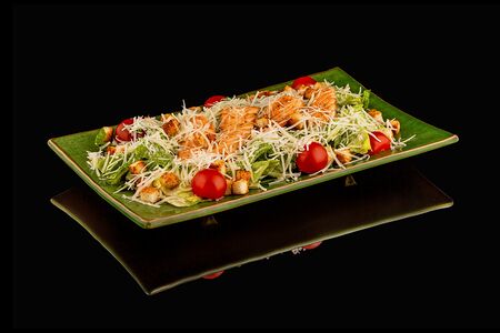 Цезарь с семгой