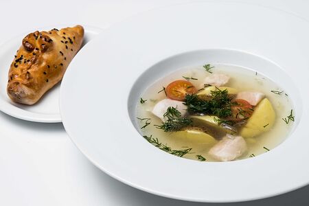 Суп Уха из семги