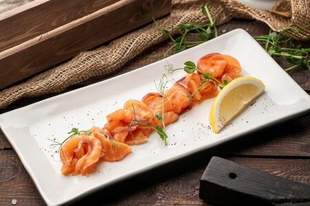 Семга слабосоленая от Бюргер Хаус