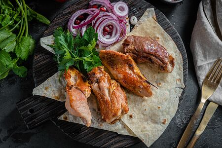 Шашлык из индейки сезонный