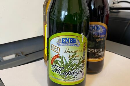 Напиток Емв Тархун сильногазированный