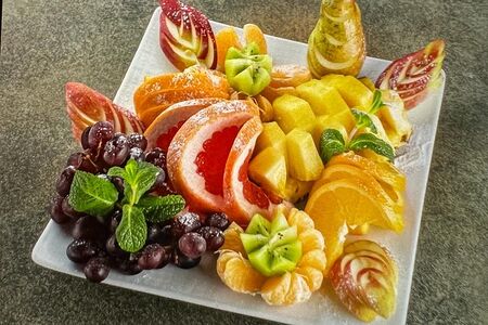 Фруктовая тарелка