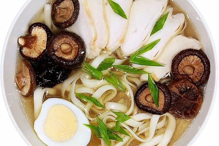 Рамен с курицей