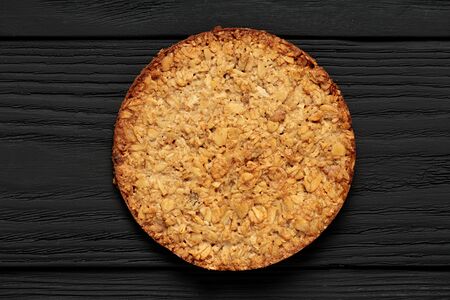 Овсяное печенье с грецким орехом и кокосом