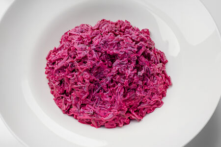 Свекла с чесноком