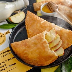 С яблоком и корицей