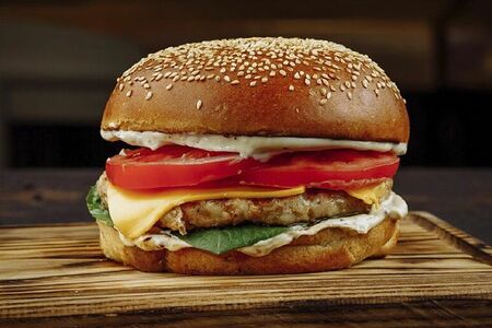 Бургер с курицей