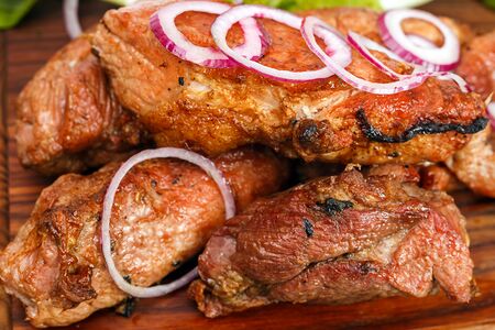 Шашлык из cвинoй мякоти