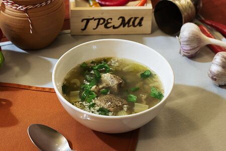 Суп Чанахи из баранины